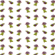 Free Victorian forget-me-nots scrapbook paper -- small