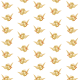 Doves and roses vintage flower art scrapbook paper
