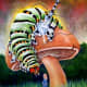 "Smoking Caterpillar" by Chad Thomas