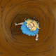 "Down the Rabbit Hole" by Ella Goodwin - Illustration for iPad App for Magic Ink Books