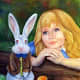 "Alice Sees the White Rabbit" by Chad Thomas