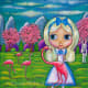 "Alice and the Flamingos" by Blonde Blythe (2004)