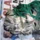Here the mask is painted a basic shade of green.