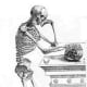 Skeleton Image from De humani corporis fabrica Page 164