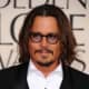 Johnny Depp, 49, at the Golden Globe Awards. Johnny Depp has always worn long hair, but this one is my favourite. Notice the middle part is not straight. It gives the hair style a trendy look. - 2013 Hairstyles for Men Short Medium Long Hair Styles