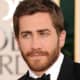 Jake Gyllenhaal, 32, at the Golden Globes Award.  Jake's short hair style is done by running your fingers upward to the side.  Notice that the hair part is hardly there. - 2013 Hairstyles for Men Short Medium Long Hair Styles Haircuts, by Rosie2010