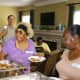 CCRC people love to eat. They also love to talk while they eat. So you will see a lot of people in these pictures eating as they enjoy renewing old friendships and meeting new people.