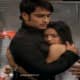 Abhay hugs Pia at the Locker room