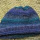 I used Lion Brand Yarn Tweed Stripes in Caribbean for this cool hat.