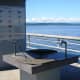 Handy cleaning stations are located on the dock for hand washing or cleaning the catch.