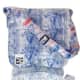 Trashy Bags made from little plastic bags or sachets.