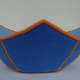 Custom t-shirt or jeans fabric bowl.