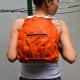 Smateria Recycled Mosquito Net Orange Backpack