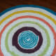 Upcycled T Shirt Round Area Rug