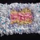 Upcycled Shag T-shirt Rug, Cotton Candy Colored