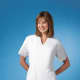 Cherokee white top with Eyelet Vineyard embroidery