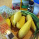 Ingredients for succotash and mashed squash.