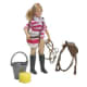 Breyer Eva Saddle Up Set - Doll and Paddock Gear