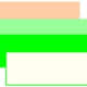 Peach, mint, lime, ivory