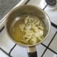 Softening garlic and onion in olve oil