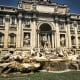 Trevi Fountain, Rome; opened in 1762