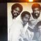 Photo of the first original group of "The Intruders" who worked with producers Kenny Gamble and Leon Huff to launch Philadelphia International.