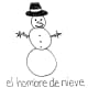 Snowman in Spanish