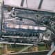 The Ta-152's engine, Paul E. Garber Facility, Silver Hill, MD, April 1998.
