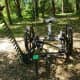 Horse-drawn mower