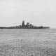 The battleship Musashi.