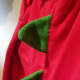 Sew two pieces of fabric together to make scales stand up.