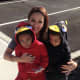 Me and my two angry birds; Juju (Red) & Blaze (Bomb)
