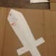 Trace pieces on cardboard