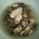 Opened and in brine