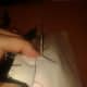 Nodules Side: use the awl to create the openings for the corresponding nodules