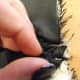 flatten the seams and pin lining in between to keep them flat