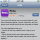 Install the Roku app.
