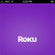 The Roku app's opening screen.