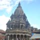 A medieval stone temple in Kathmandu