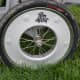 Bicycle sized tires on the Quad Runabout
