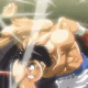Ippo knocking out Sendo