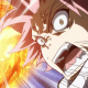 Natsu's fiery punch