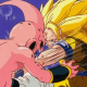 Son Goku landed a strong punch