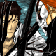 Aizen and Ichigo's swords meet