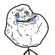 This code translates to "forever alone."