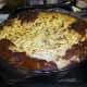 Vegetarian shepherds pie baked in the oven for 30 minutes