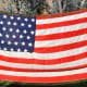 45 star flat utah tassels flag of the United States of America