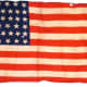 39 star North Dakota flag  of the United States of America 1889 silk