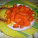 Ripe Papaya Chunks