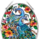 Peacock suncatcher (link to purchase below)